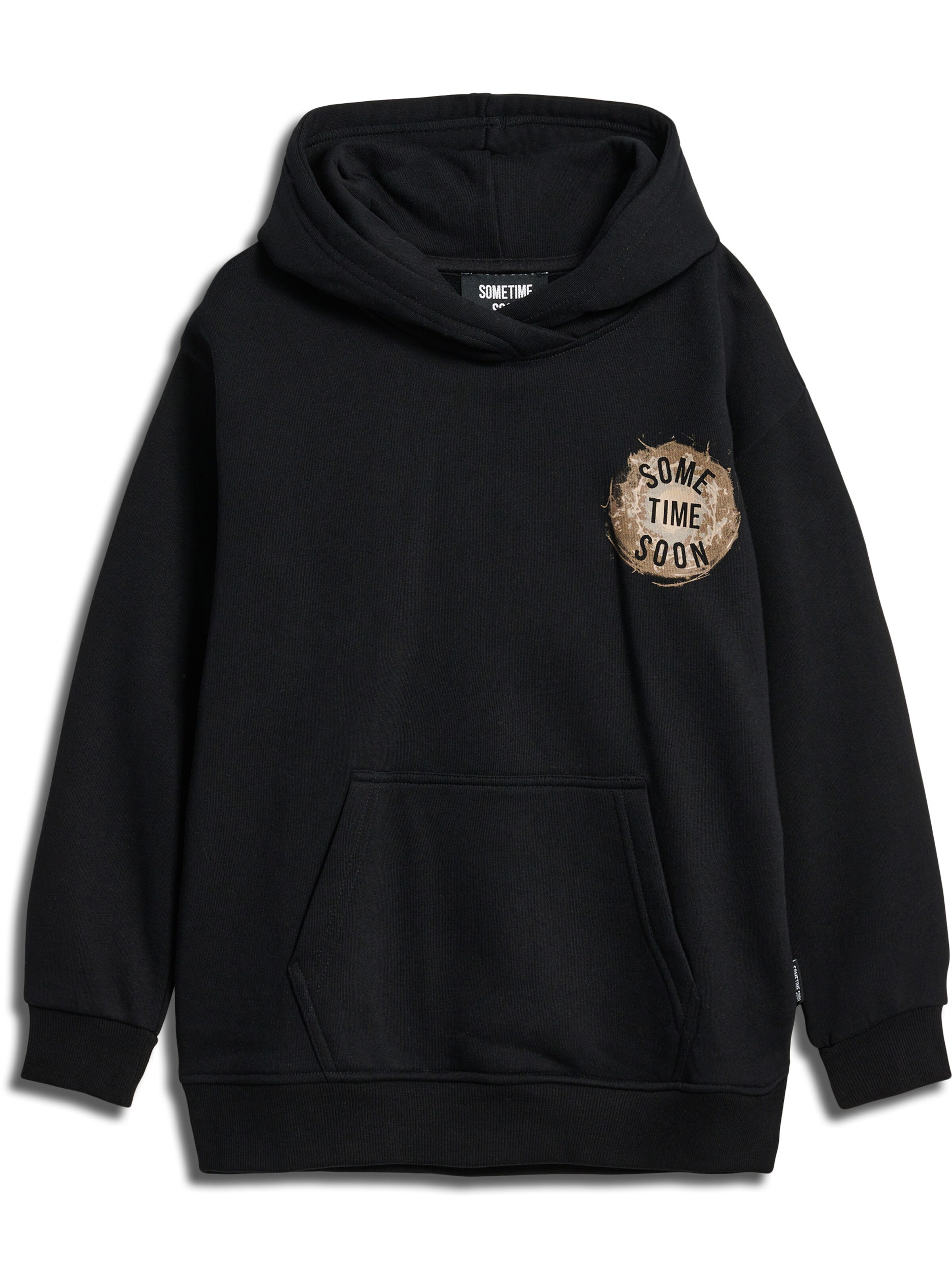 SOMETIME SOON Sweatshirt i sort: forside