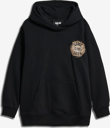 SOMETIME SOON Sweatshirt in Black: front