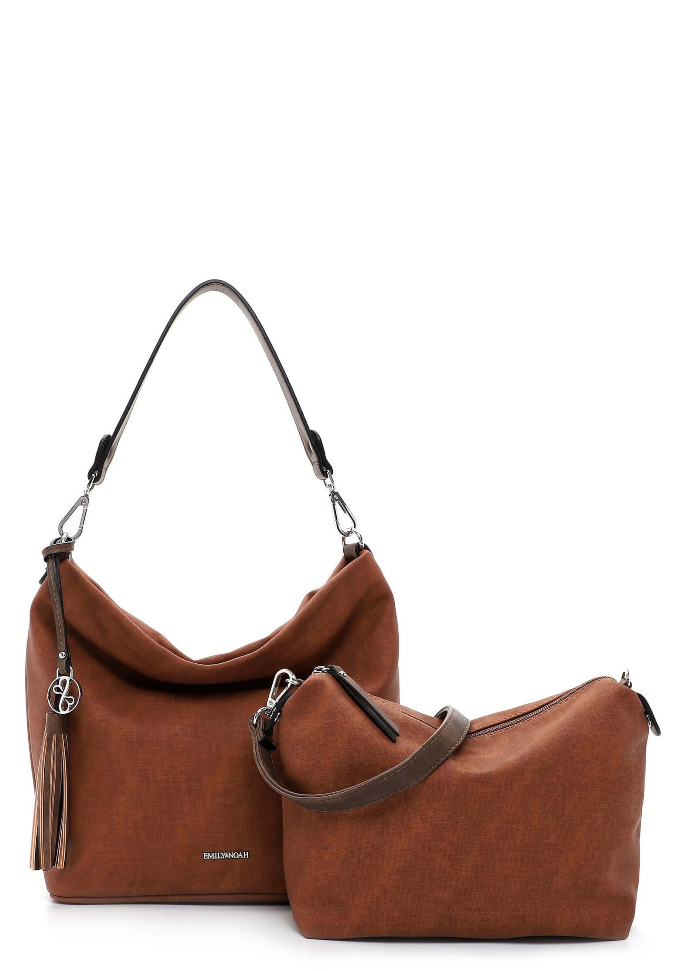 Borsa a spalla 'Elke' di Emily & Noah in marrone