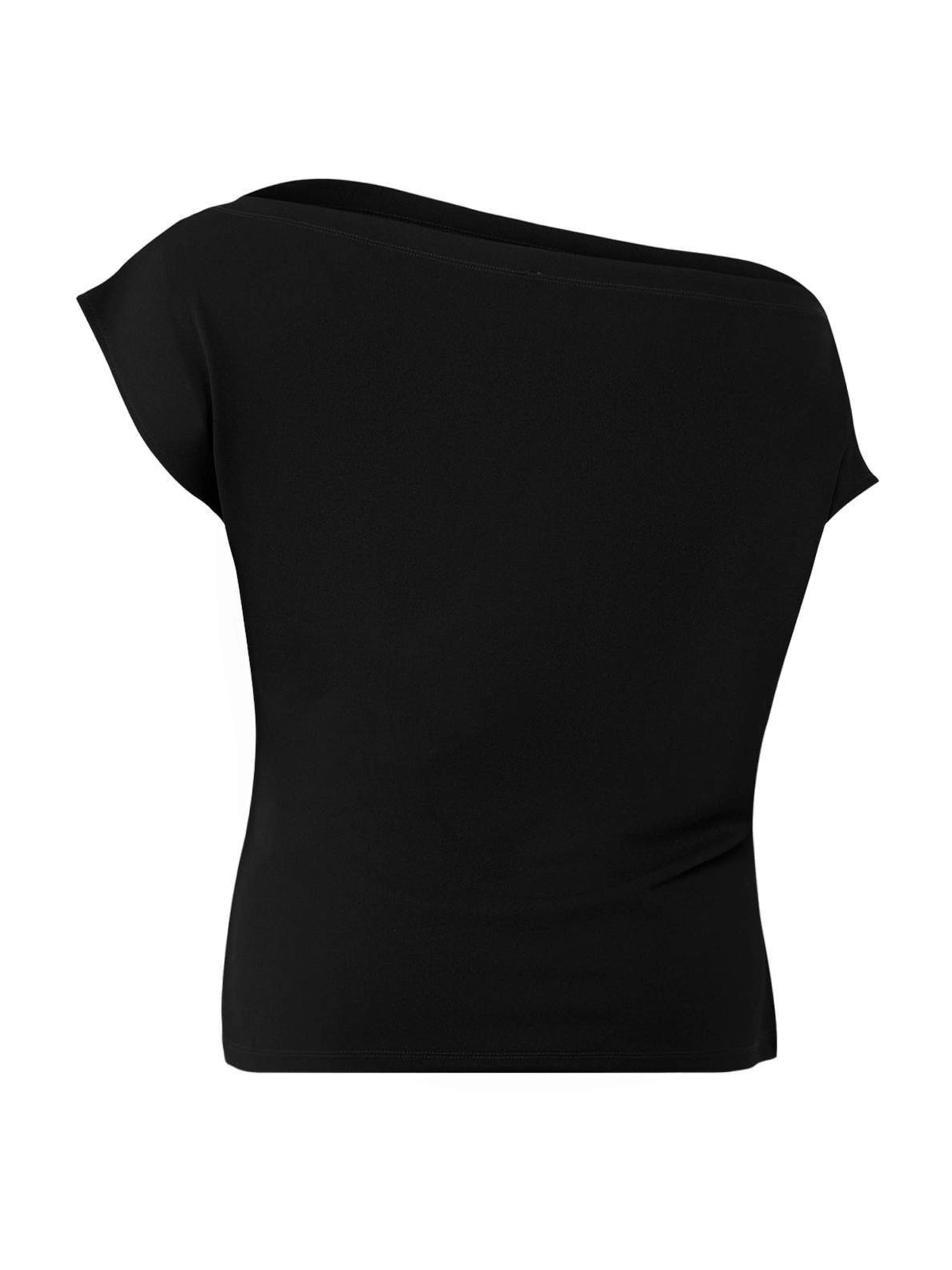 T-shirt Trendyol Curve en noir : devant
