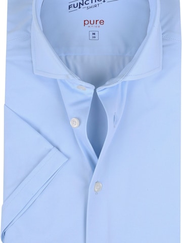 PURE Regular fit Button Up Shirt in Blue