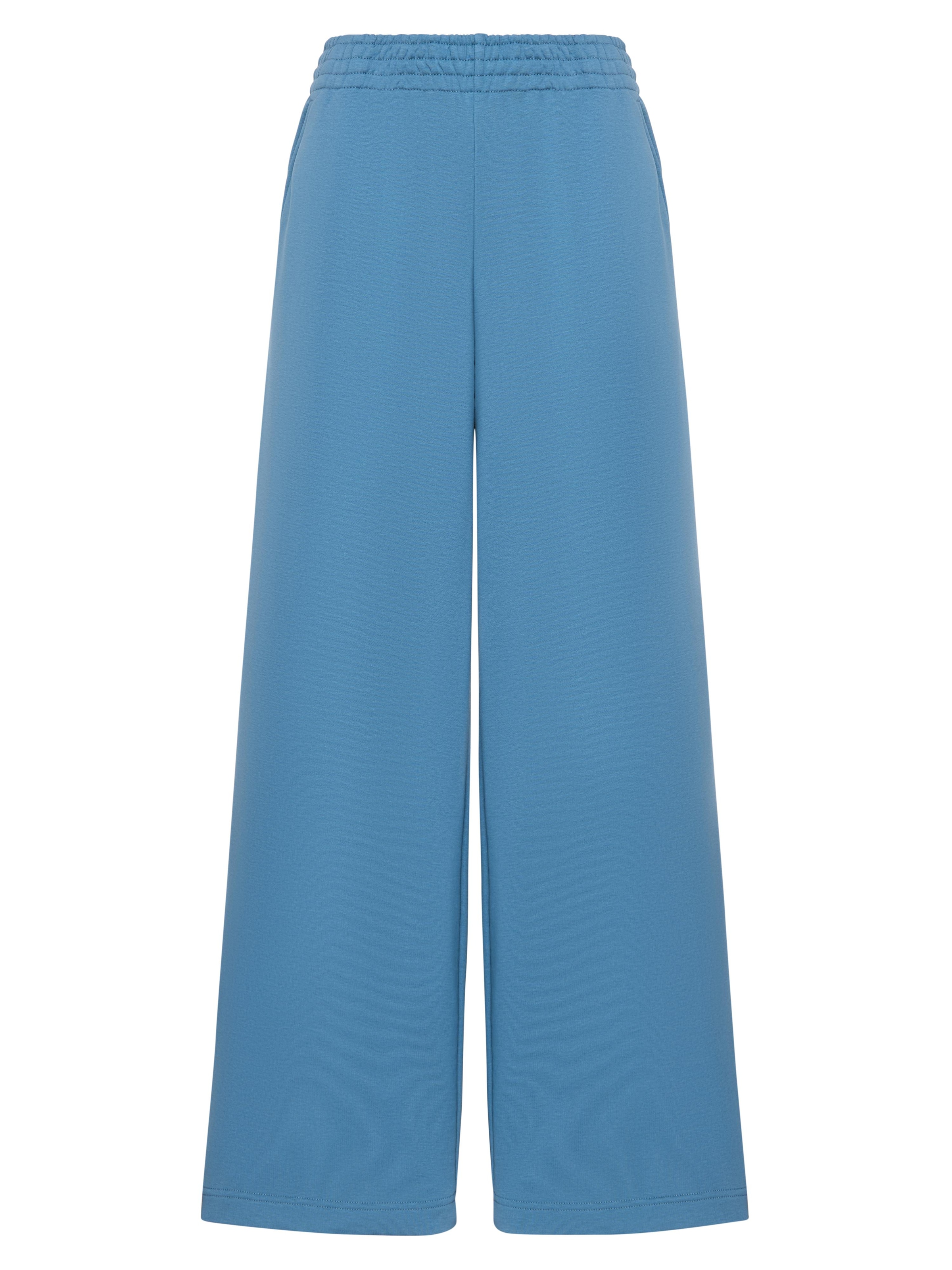 Cat e Lolette Regular Hose 'Palazzo Trousers'‌‌‌‌‌‌ in Blau: Vorderseite