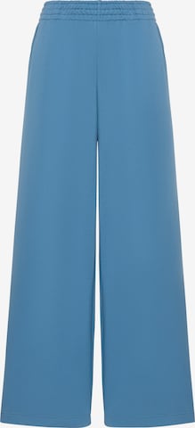 Cat e Lolette Regular Housut 'Palazzo Trousers' värissä sininen: etupuoli