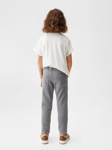 MANGO KIDS Regular Jeans in Grau