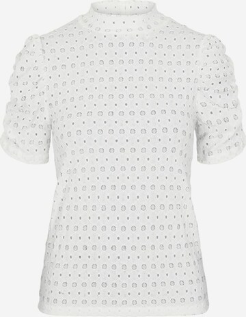 Camicia da donna di PIECES in bianco: frontale