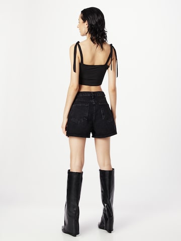 Wide Leg Pantalon Trendyol en noir