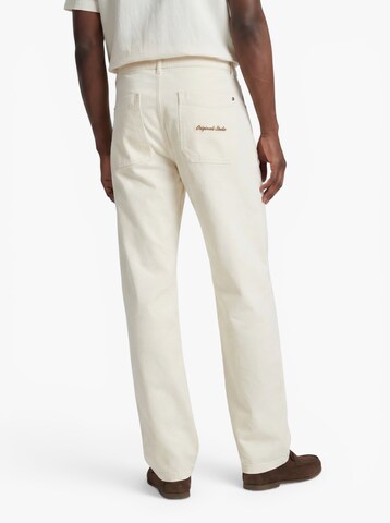 JACK & JONES Baggy Hose 'JPSTALEX NORREBRO' in Weiß