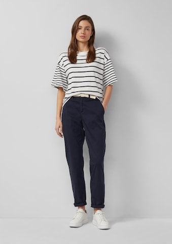 Effilé Pantalon s.Oliver en bleu : devant