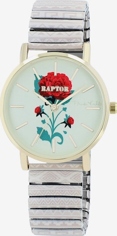 Raptor Analog Watch 'Frida Kahlo Edition, Mineralglas' in Grey: front