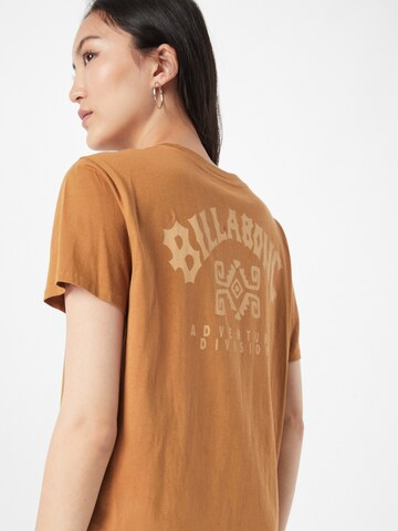 BILLABONG Funkcionalna majica | rjava barva