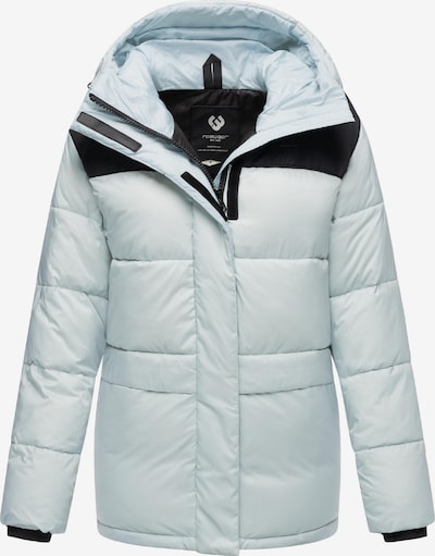 Ragwear Winterjacke 'Wikesh' in pastellblau / schwarz, Produktansicht