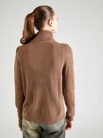 VILA Sweater 'Lou' in Brown