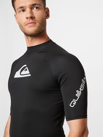 QUIKSILVER Functioneel shirt 'ALL TIME' in Zwart