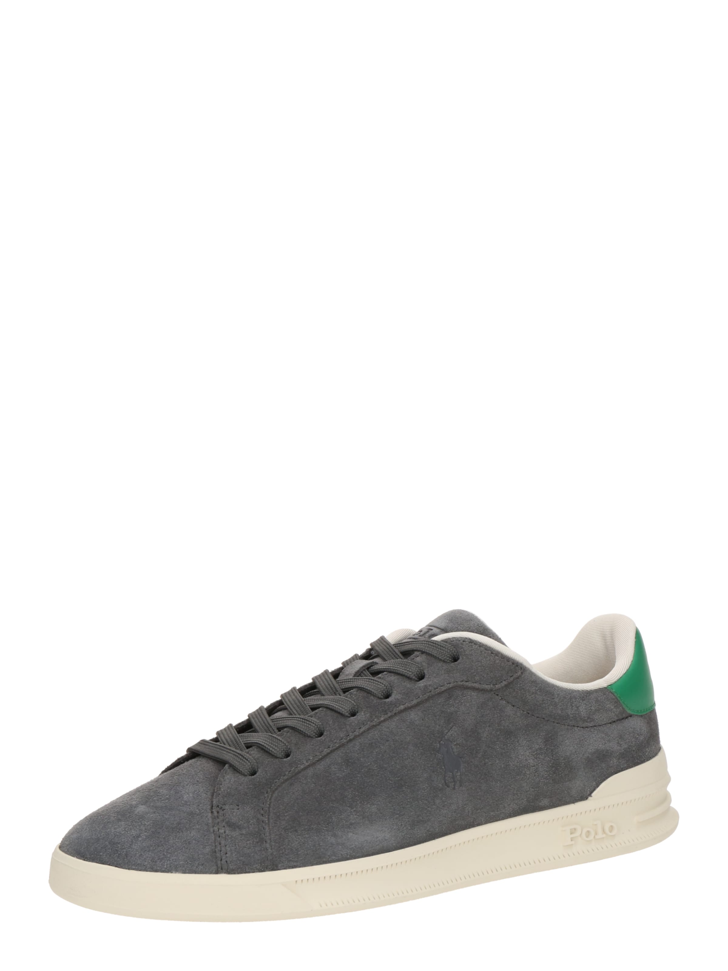 Polo Ralph Lauren Platform trainers 'HRT CRT II' in Grey: front