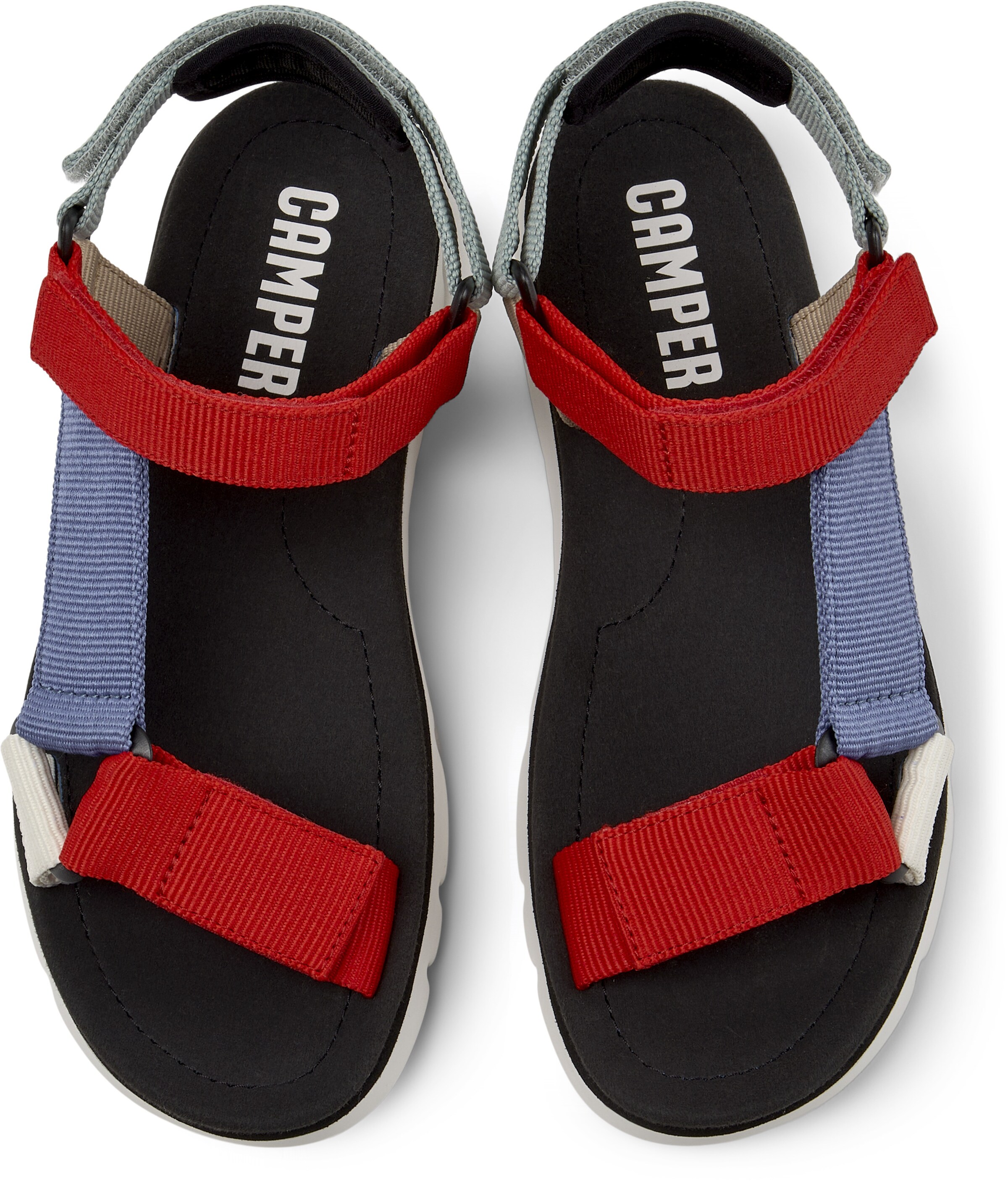 CAMPER Sandals 'Oruga' in Red