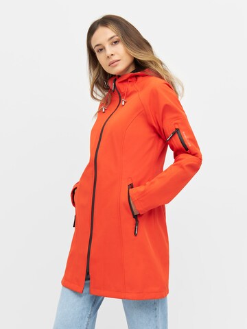 ILSE JACOBSEN Weatherproof jacket 'RAIN37' in Red: front