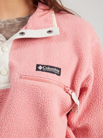 Pull-over de sport 'Helvetia II' COLUMBIA en rose