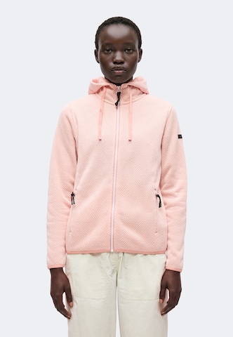 Veste en polaire fonctionnelle 'AUEN' ICEPEAK en rose : devant