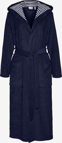 KangaROOS Long Bathrobe 'Dalia' in Blue: front