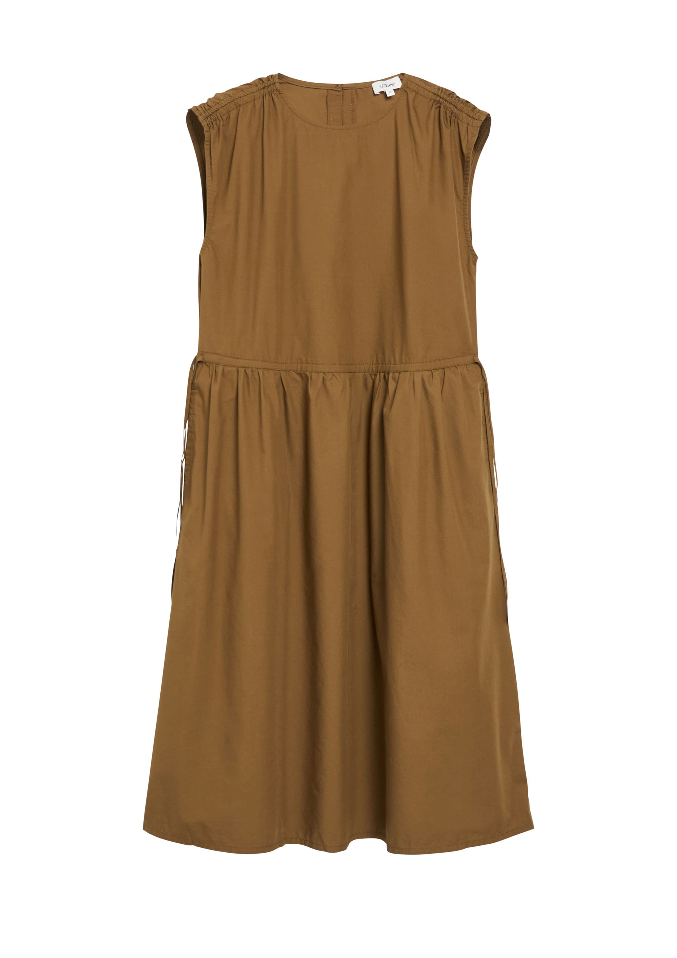 s.Oliver Kleid in Braun: Vorderseite