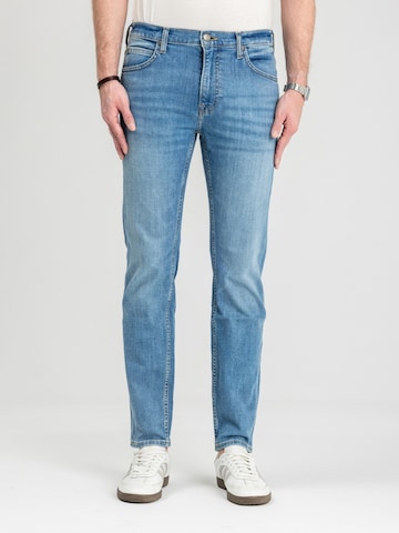 Lee Slimfit Jeans 'Lee Rider Lighthouse 112354462'‌‌‌‌‌‌ in Blau: Vorderseite