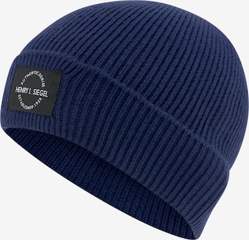 H.I.S Beanie in Blue: front