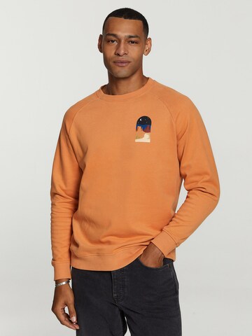 Shiwi Sweatshirt in Bruin: voorkant