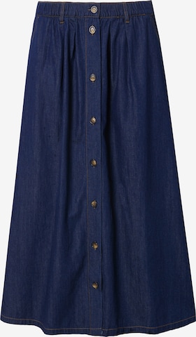 Ulla Popken Rok in Blauw: voorkant
