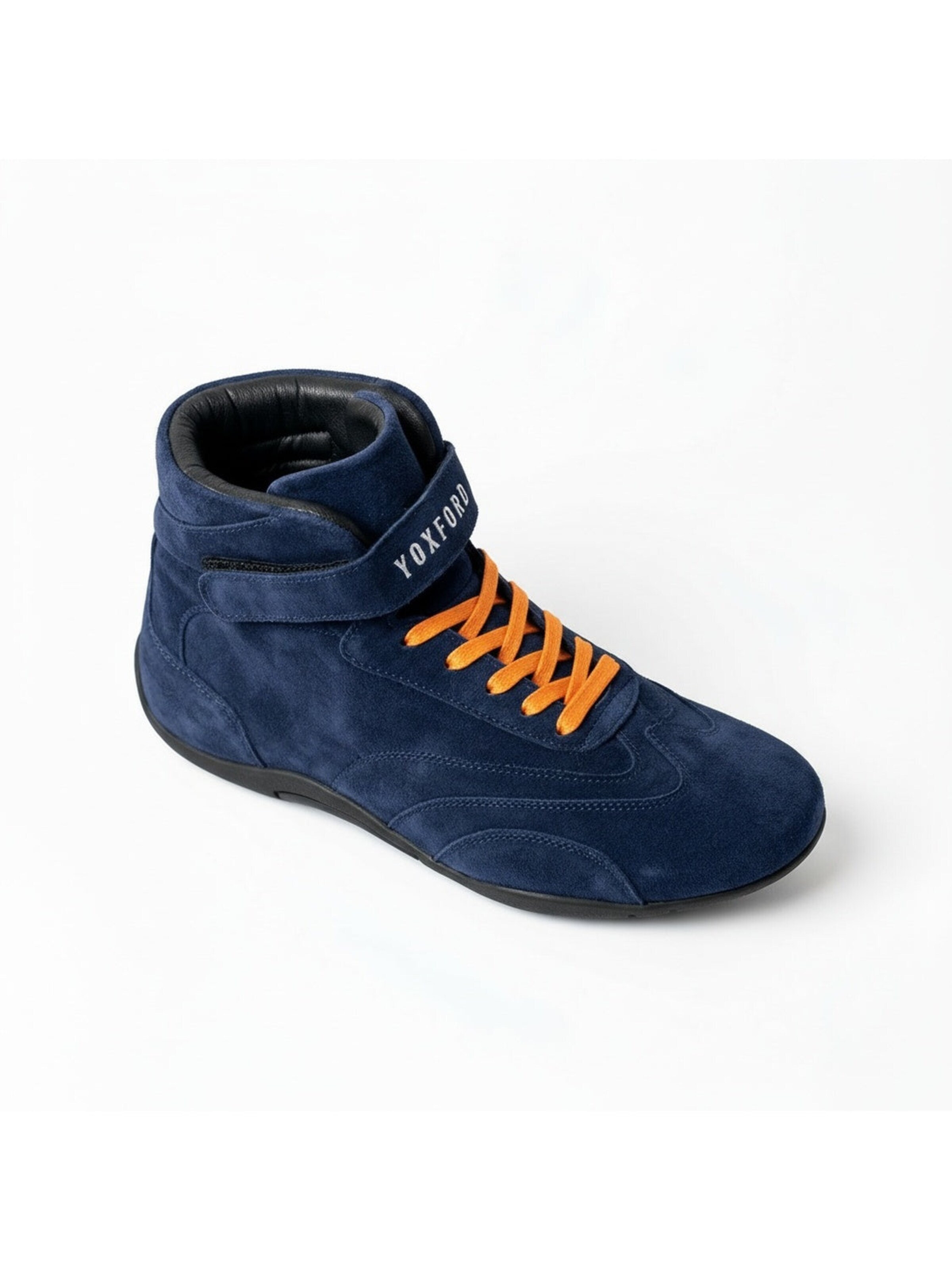 Sneaker alta 'Pat Moss' di Yoxeone in blu