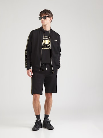 Karl Lagerfeld Sweat jacket in Black