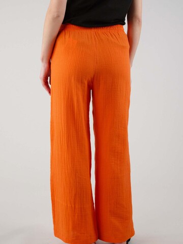 Wide Leg Pantalon 'Dana' Deeluxe en orange