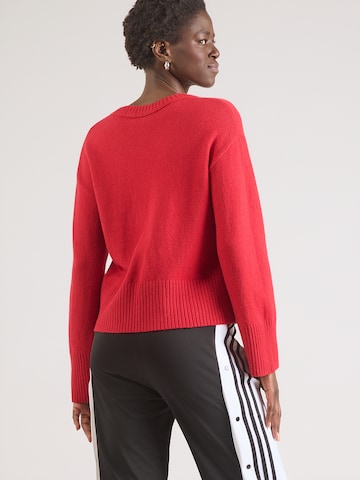 GAP Пуловер 'CASHSOFT' в червено
