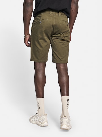 Redefined Rebelregular Chino hlače 'Ethan' - zelena boja