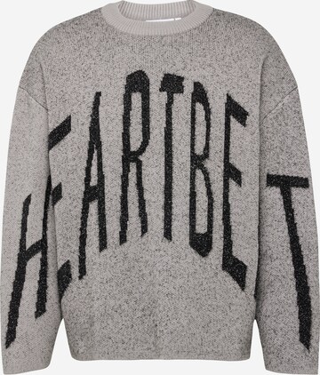 WEEKDAY Sweater 'Teo' in Grey: front