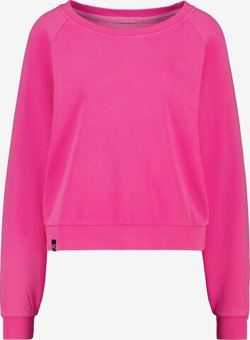 Sweat-shirt 'TeonaAK' Alife and Kickin en rose : devant