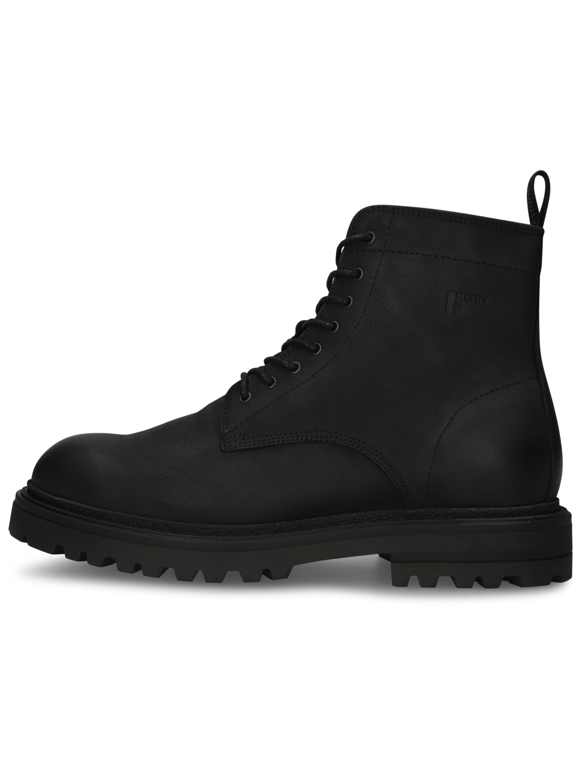 Boots stringati di BLACKSTONE in nero: frontale