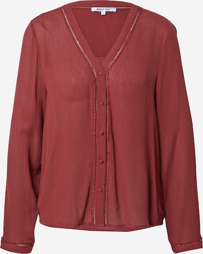 ABOUT YOU Bluse 'Hanna' in bordeaux, Produktansicht