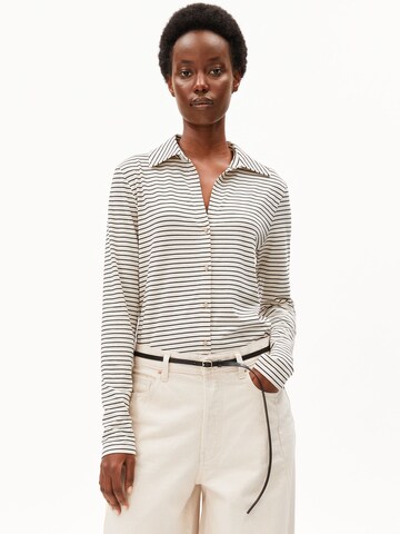 ARMEDANGELS Bluse NALAANNIA STRIPE in Mischfarben: Vorderseite