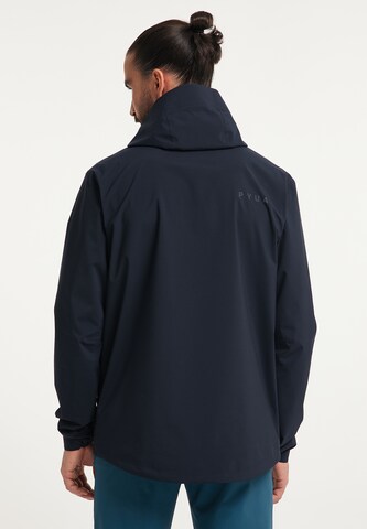 Veste outdoor PYUA en bleu