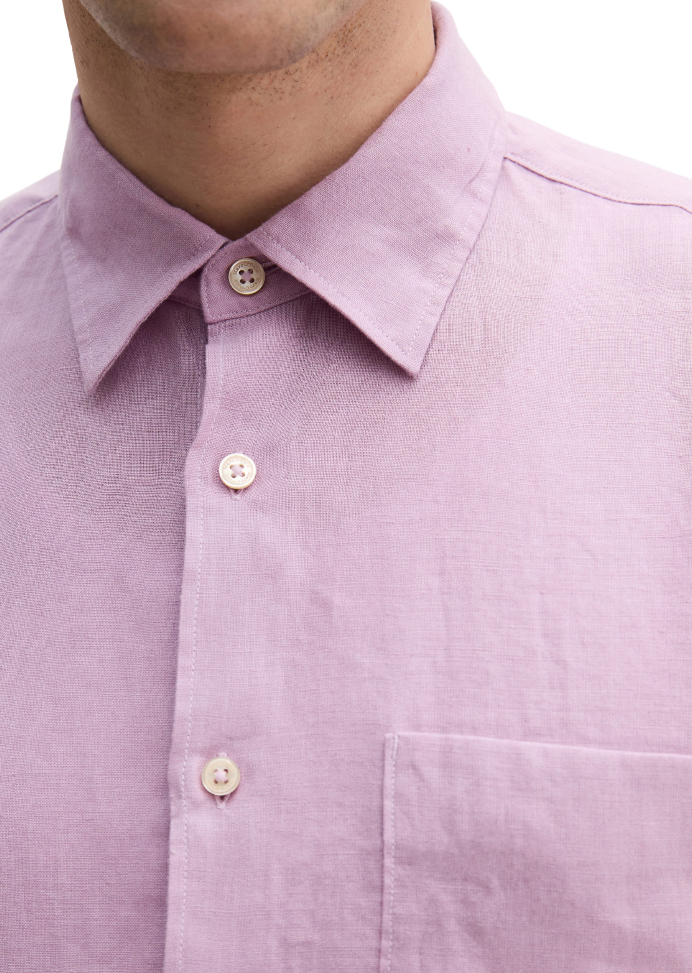 Marc O'Polo Regular fit Overhemd in Lila