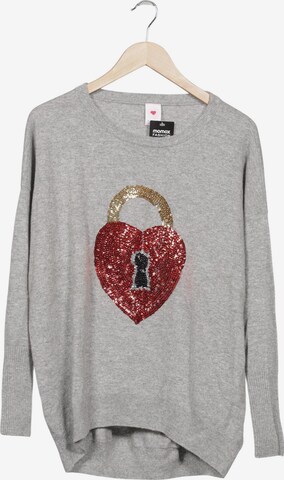 HERZENSANGELEGENHEIT Sweater & Cardigan in L in Grey: front