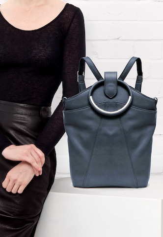 Gretchen Rucksack 'Maple Metal Backpack' in Blau: Vorderseite