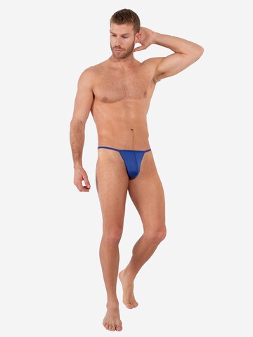 Slip ' Plumes ' HOM en bleu