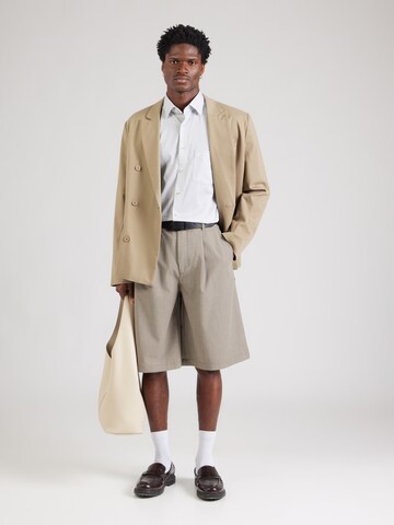 OLYMP Slim fit Button Up Shirt 'No 6 Six' in White