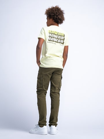 T-Shirt 'Glassy' Petrol Industries en jaune