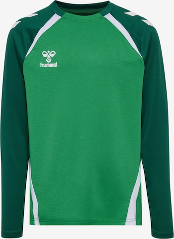 Hummel Sportsweatshirt 'LEAD 2.0' in Grün: Vorderseite