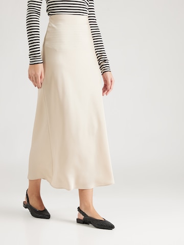 VILA Skirt 'ELLETTE' in Beige: front