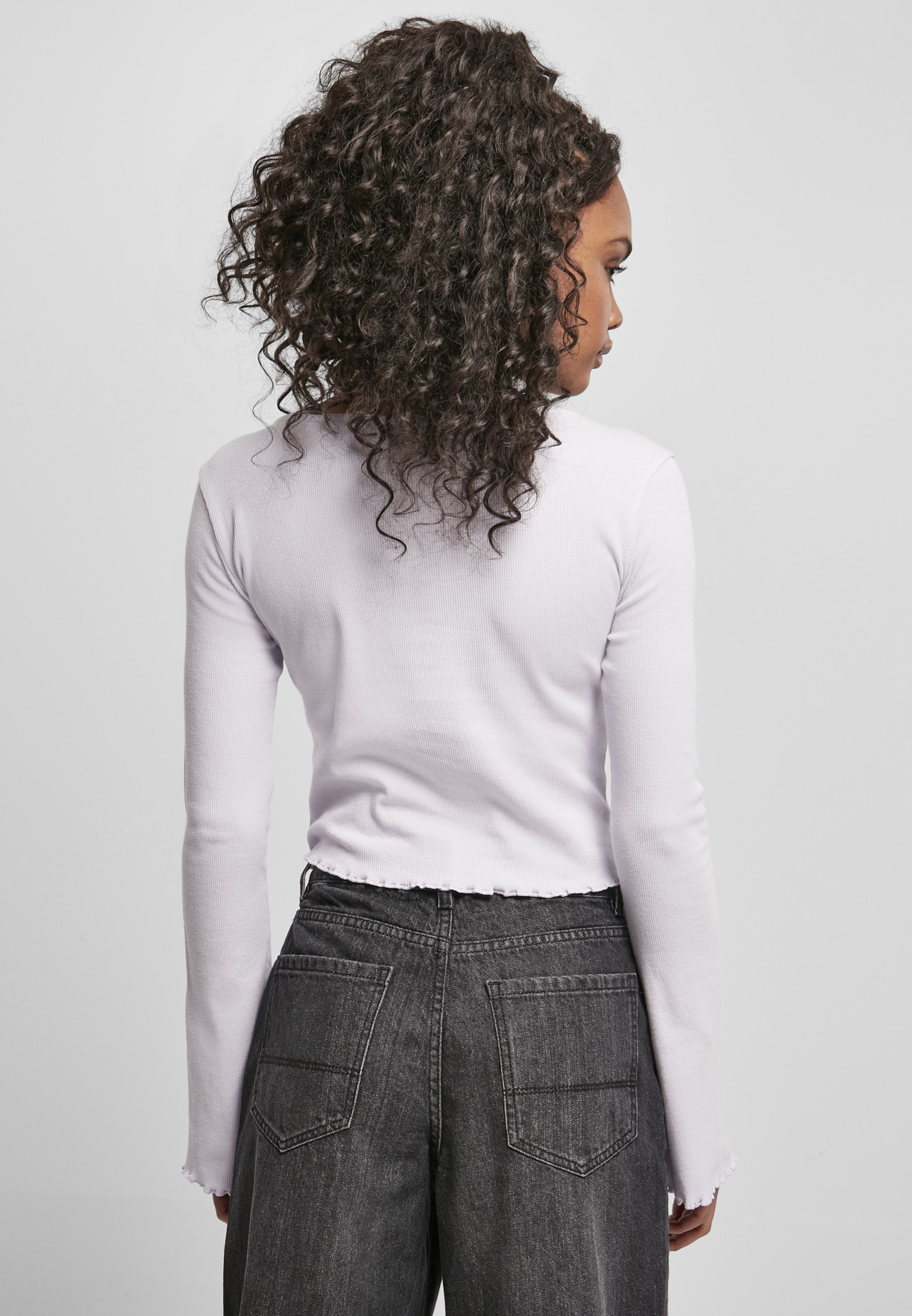 Frauen Pullover & Strick Urban Classics Strickjacke in Flieder - ZJ66759 Frauen Pullover & Strick Urban Classics Strickjacke in Flieder - ZJ66759