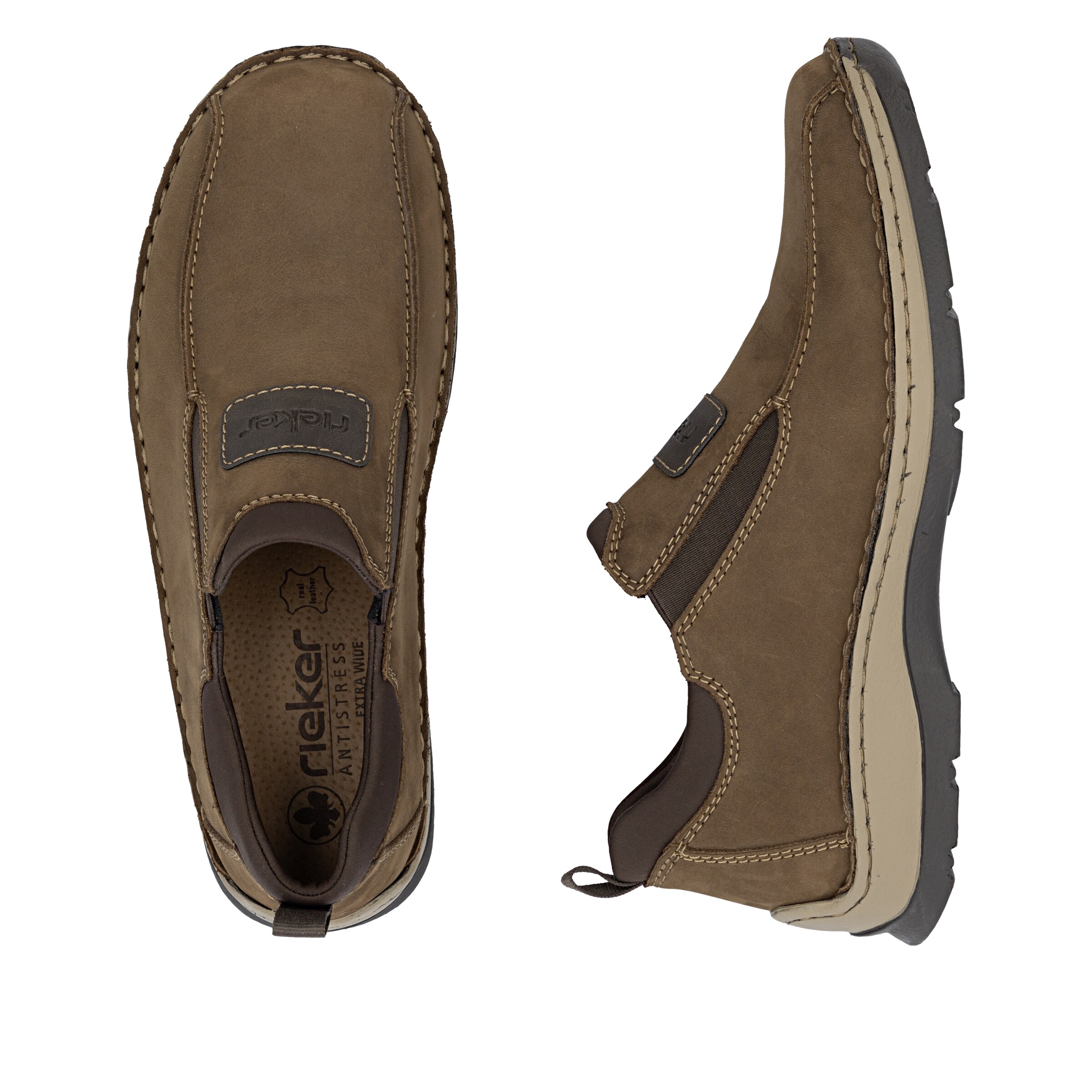 Rieker Slipper in Braun