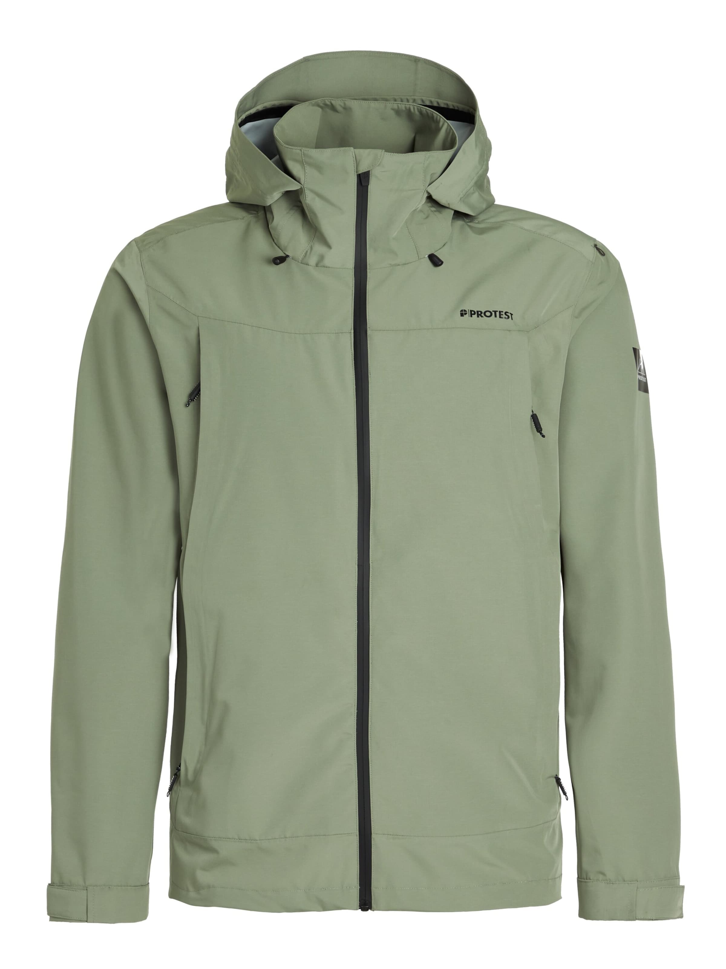 PROTEST Winterjacke 'PRTGATEWOOD'‌‌‌‌‌‌‌‌‌ in Grün: Vorderseite